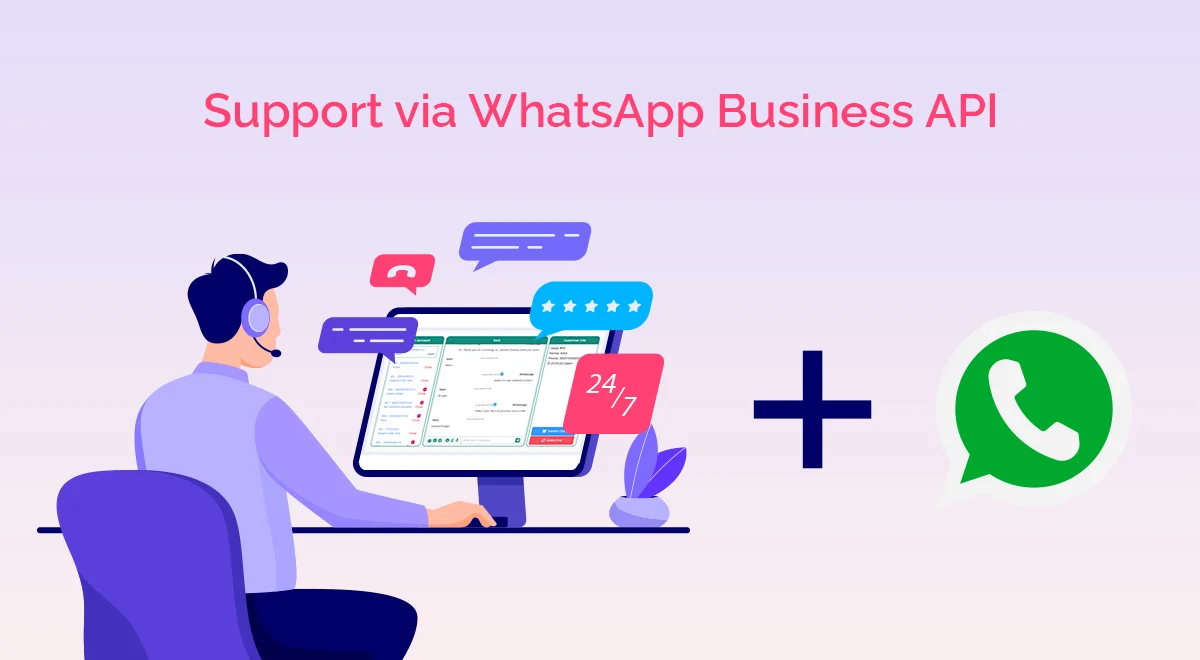 Improved customer support with WhatsApp Integration